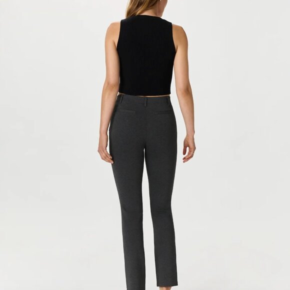 NWT Ultra-Stretch Ponte Straight Leg Pants, L, Charcoal - Picture 5 of 11
